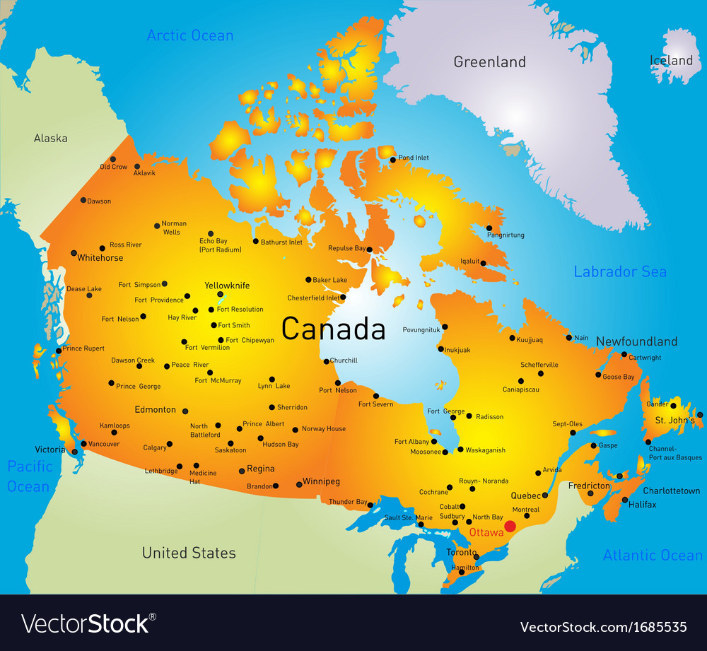 Canada Royalty Free Vector Image - VectorStock