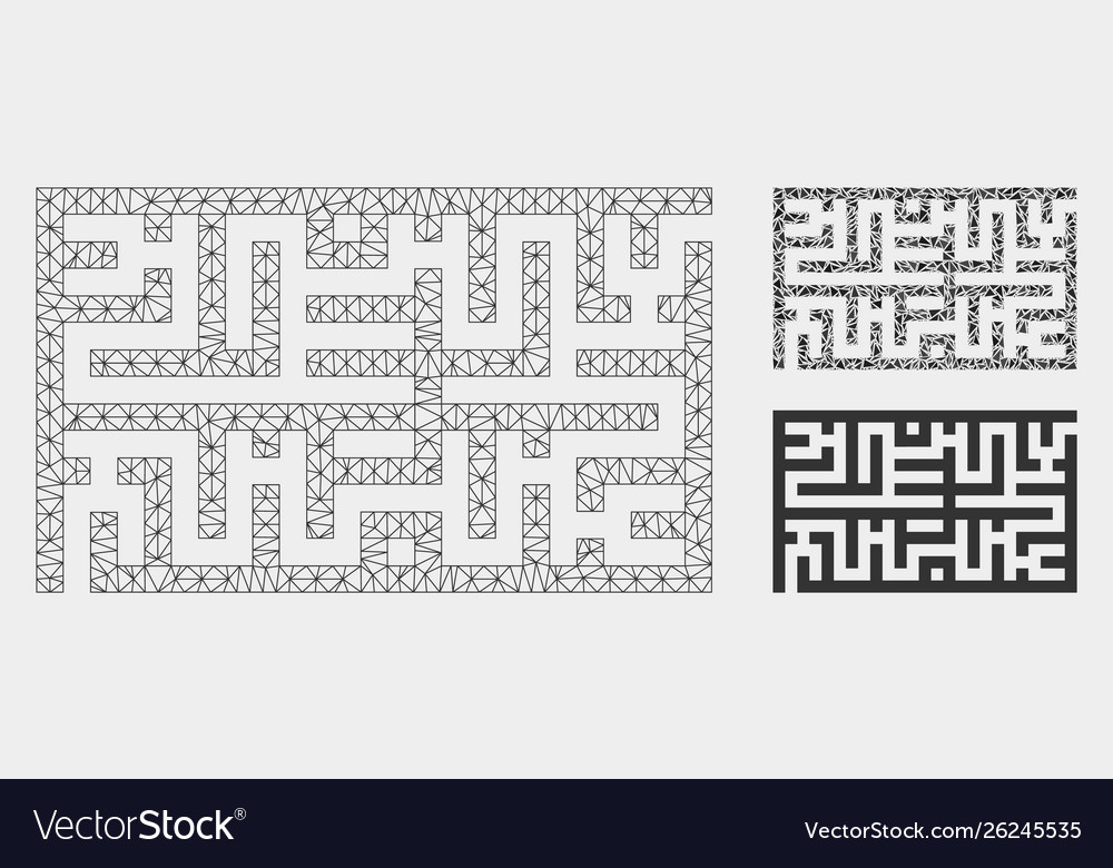 Labyrinth Mesh Model