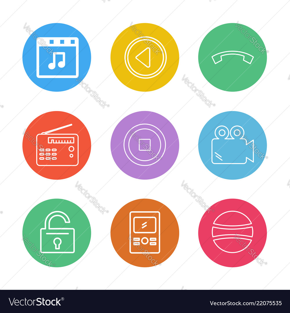 Multimedia camera user interface folders