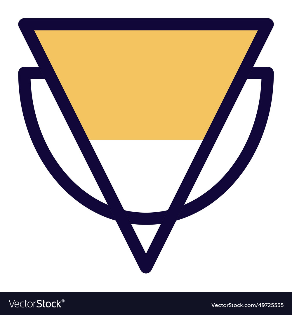 Three-sided container with handle for various