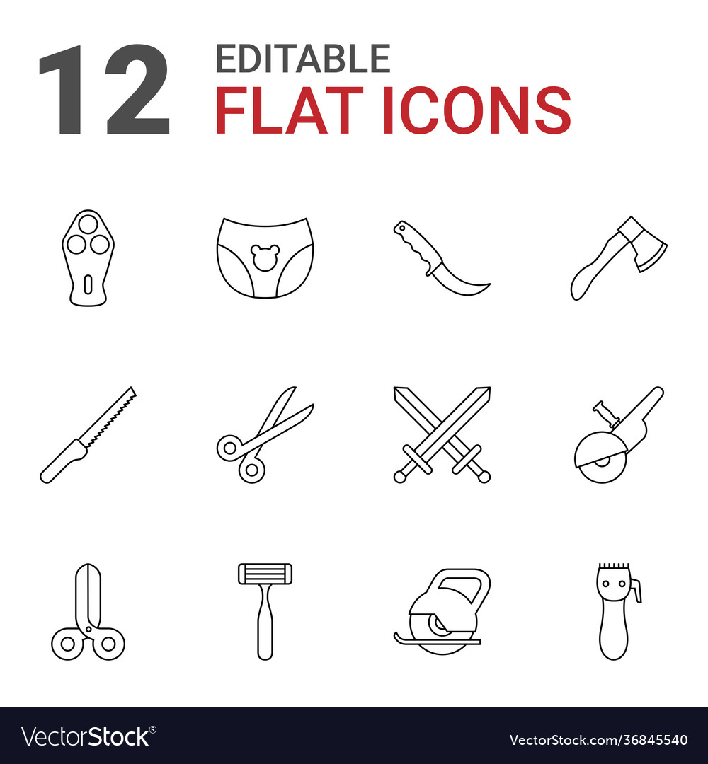 12 sharp icons
