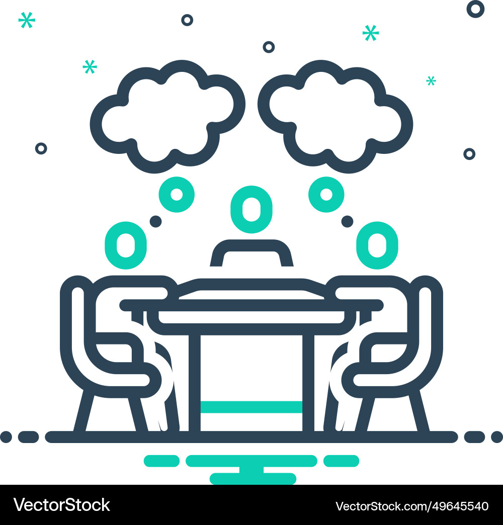 Brain storm Royalty Free Vector Image - VectorStock