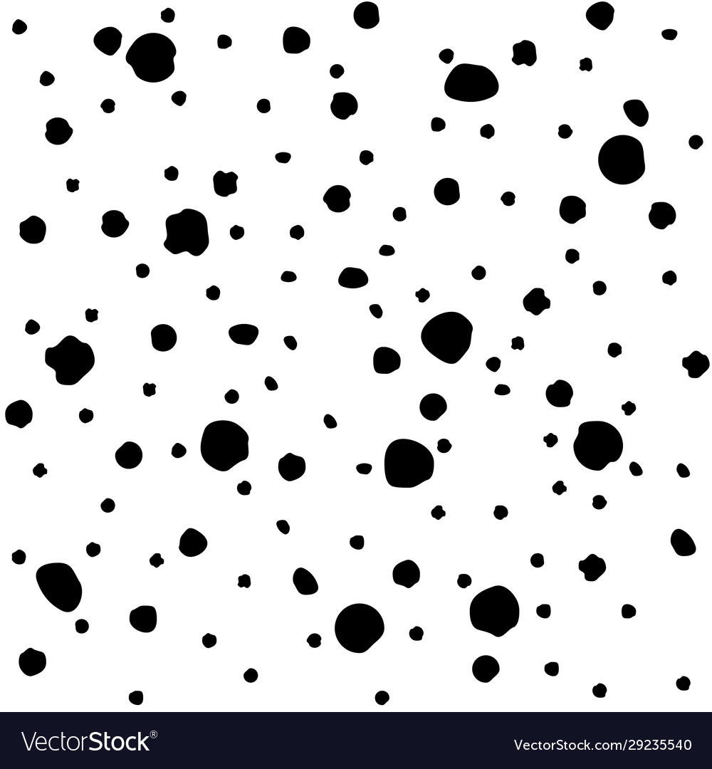 Dots seamless pattern hand drawn texture abstract