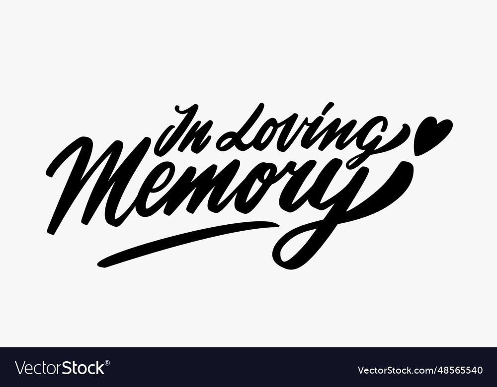 Elegant Remembrance Script