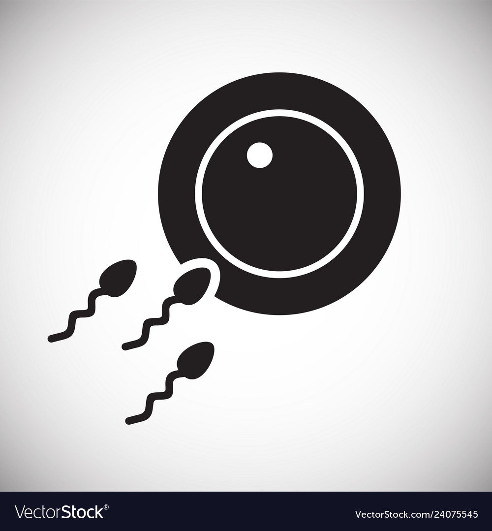 Ivf icon on background for graphic and web design vector image Ivf icon on background for graphic and web design