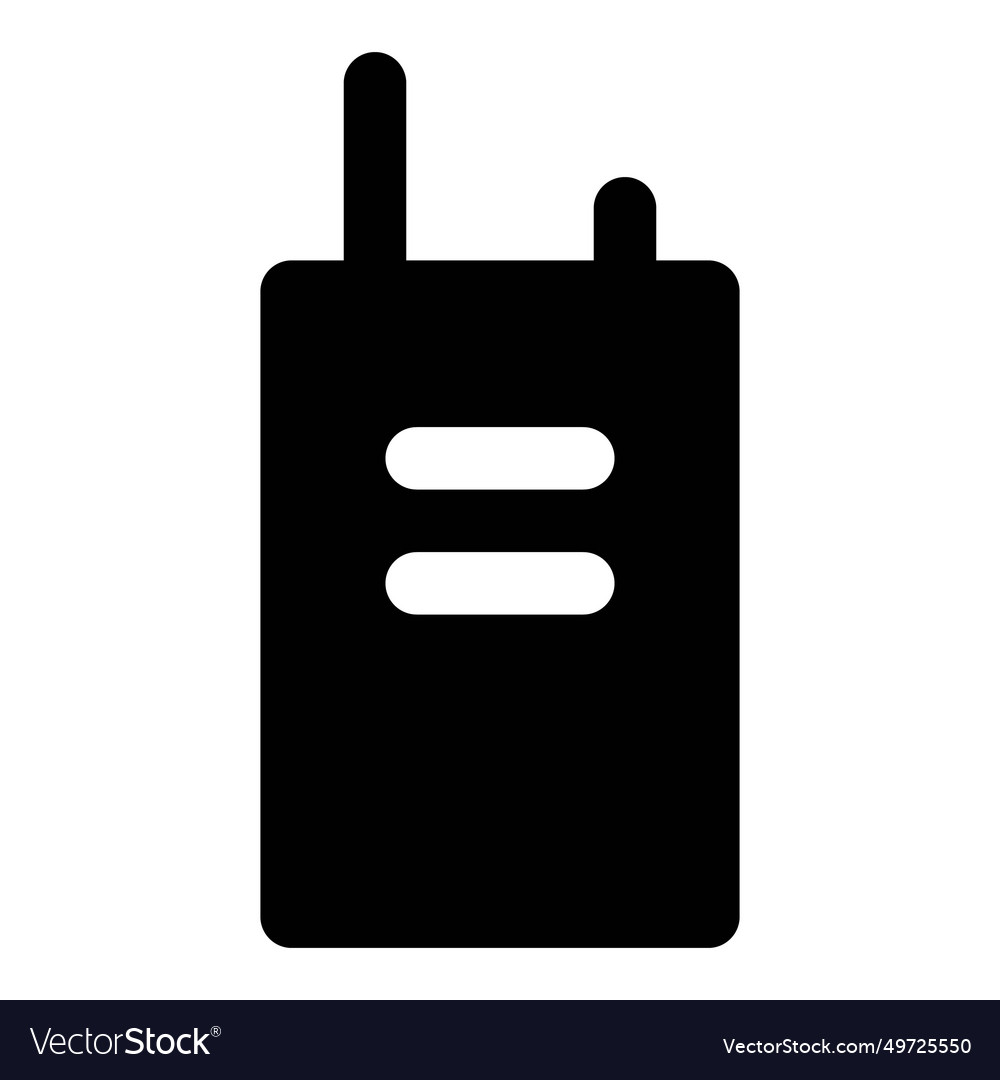 Handheld device for two-way radio communication