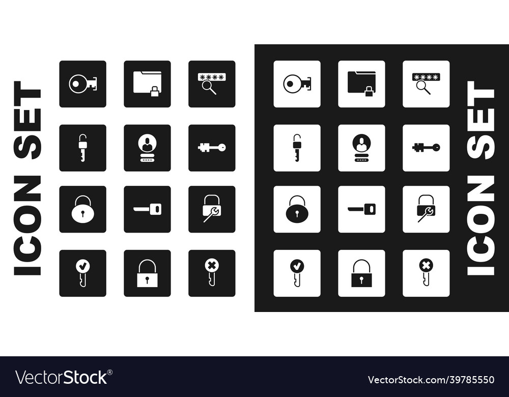 Set password protection create account screen vector image Set password protection create account screen