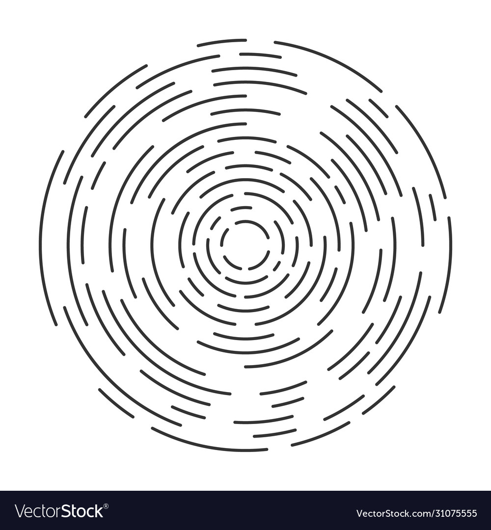 Abstract a circular vortexsimple design