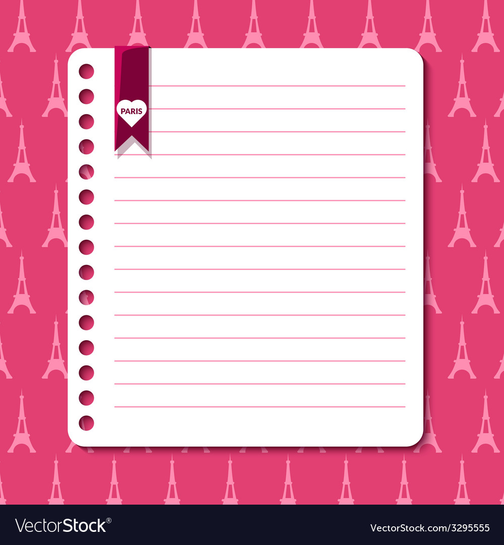 Paris background with space for text
