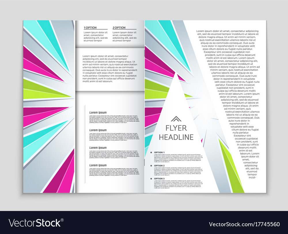 Abstract layout background set for art