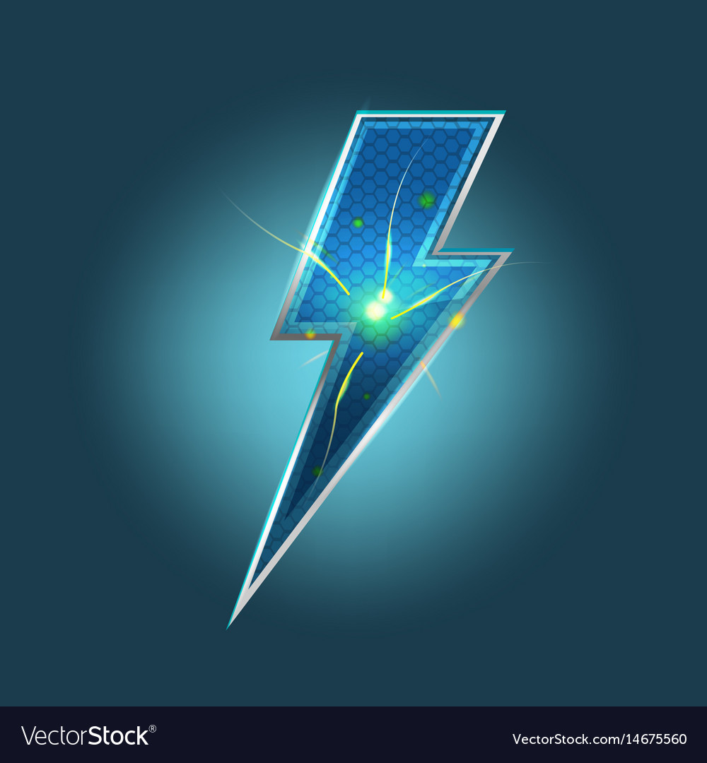 Lightning spark bolt icon symbol