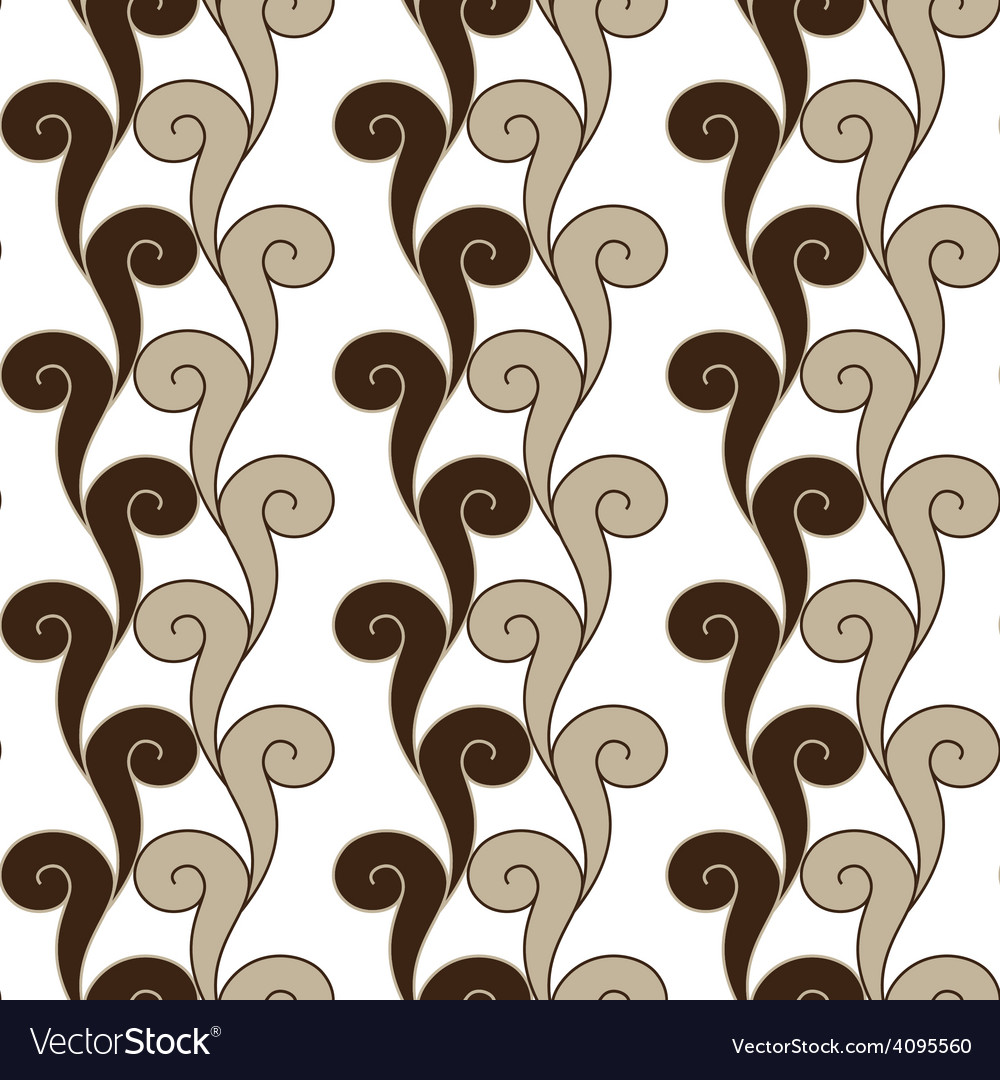 Seamless swirls pattern