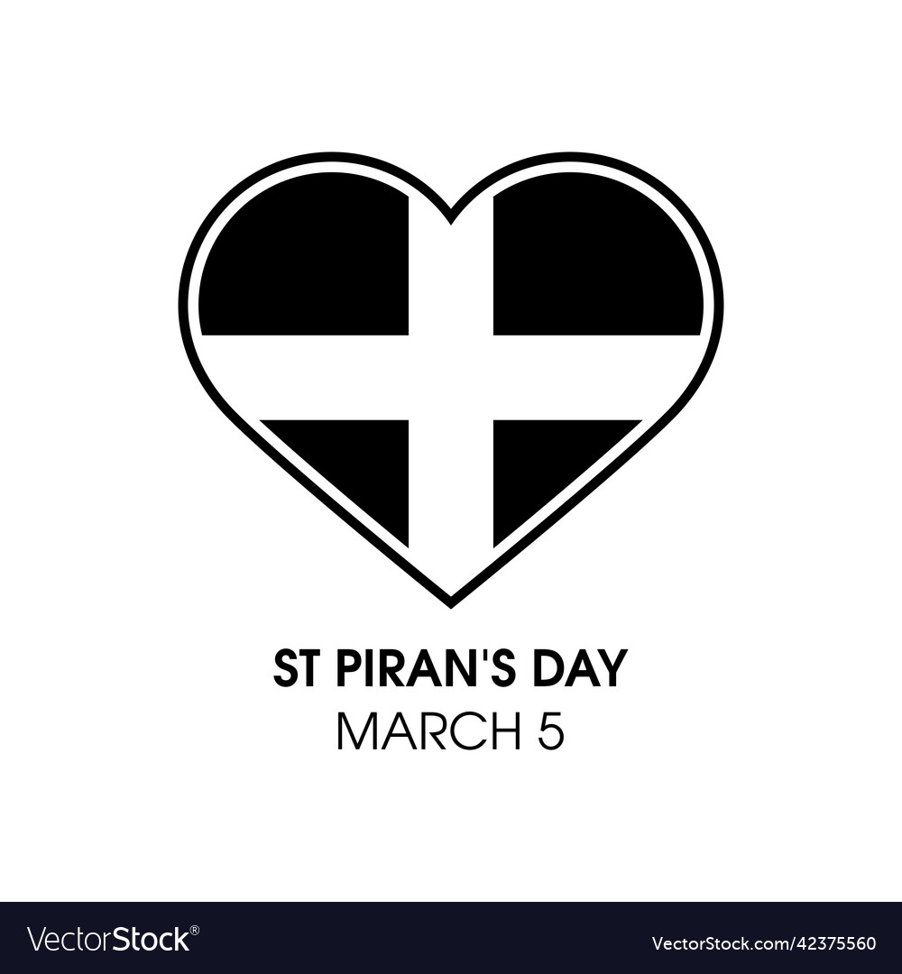 st piran's day flag