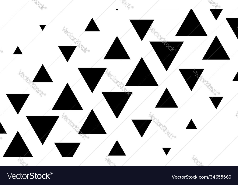 Triangles halftone triangle geometric background