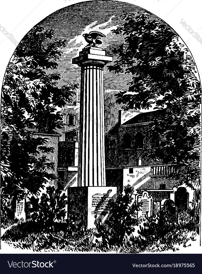 Decaturs monument vintage