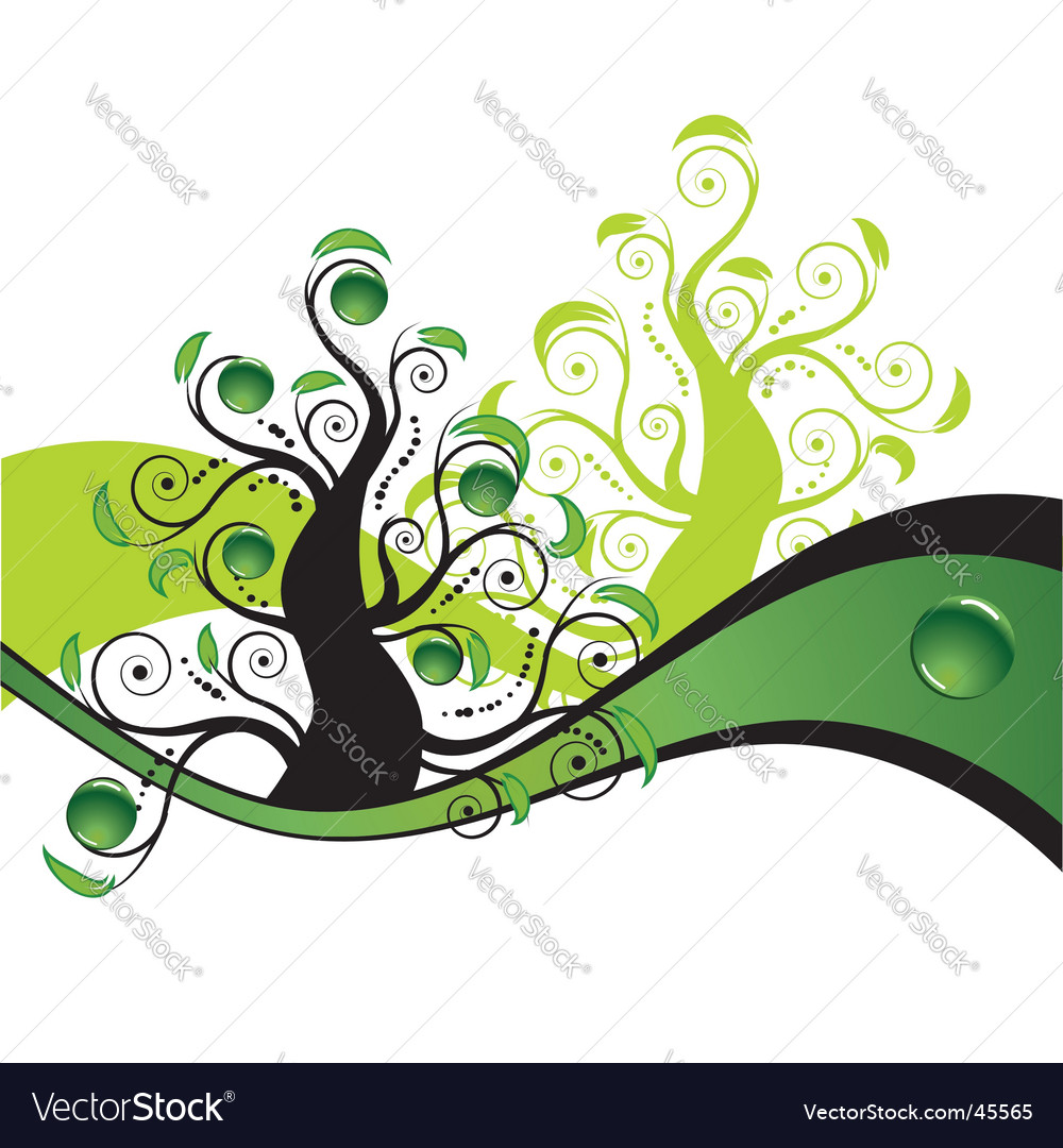 Elegant Tree Branches Background
