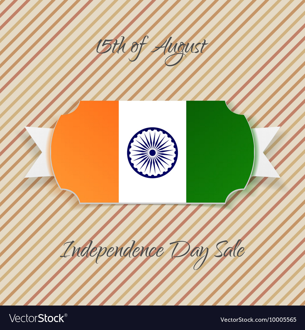 India independence day paper emblem