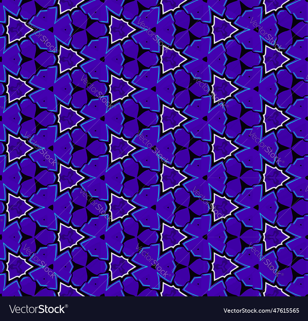 Multi color seamless abstract pattern background vector image Multi color seamless abstract pattern background