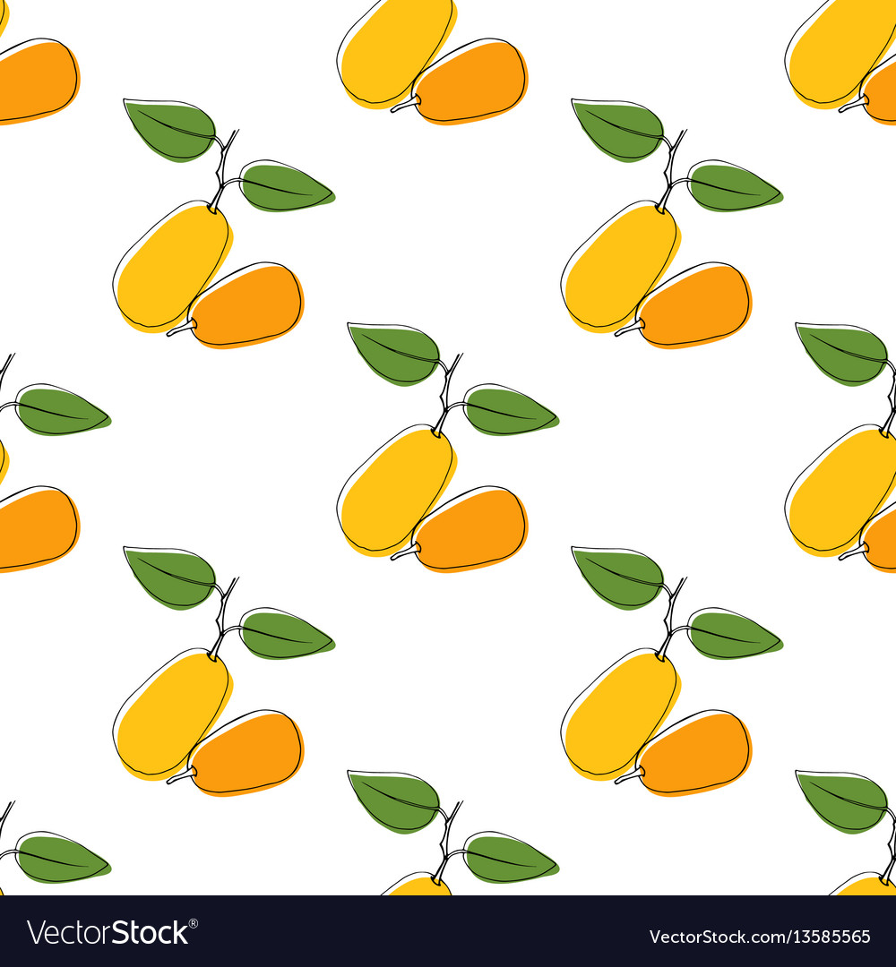 Seamless pattern background with hand drawn