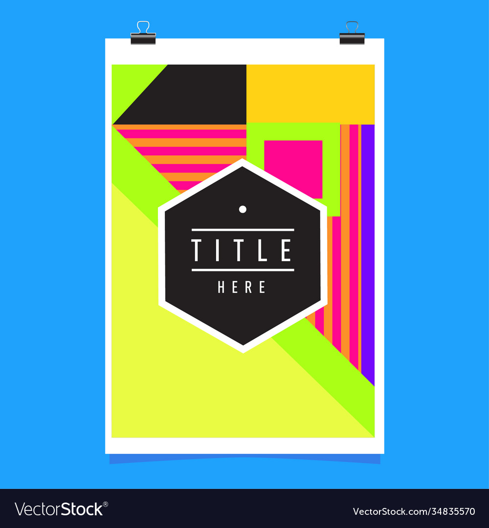 Abstract colorful geometric pattern background