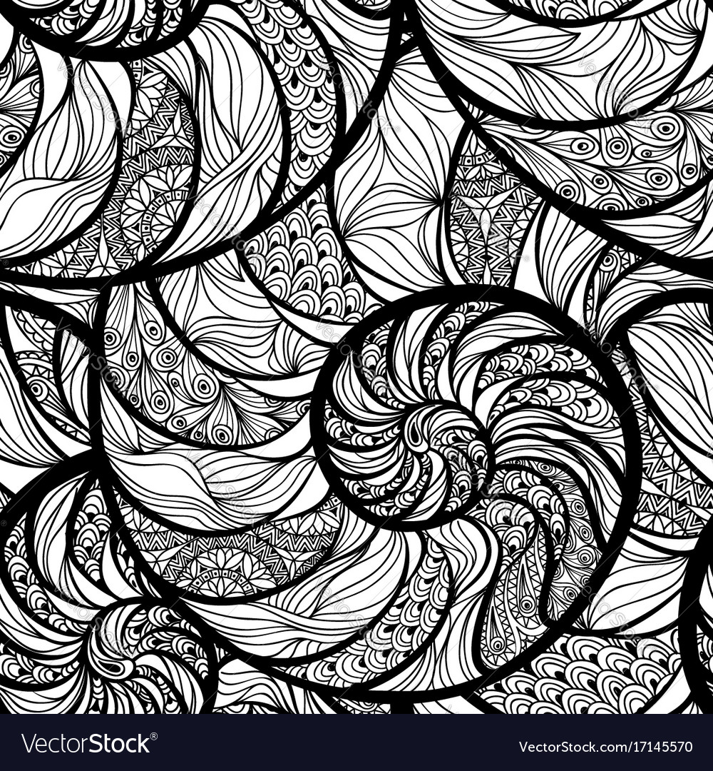 Abstract Spiral Wave Pattern