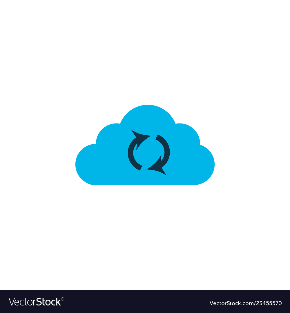 Cloud Synchronization Icon - Data Sync