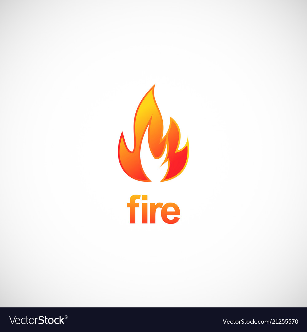 Fire flame logo