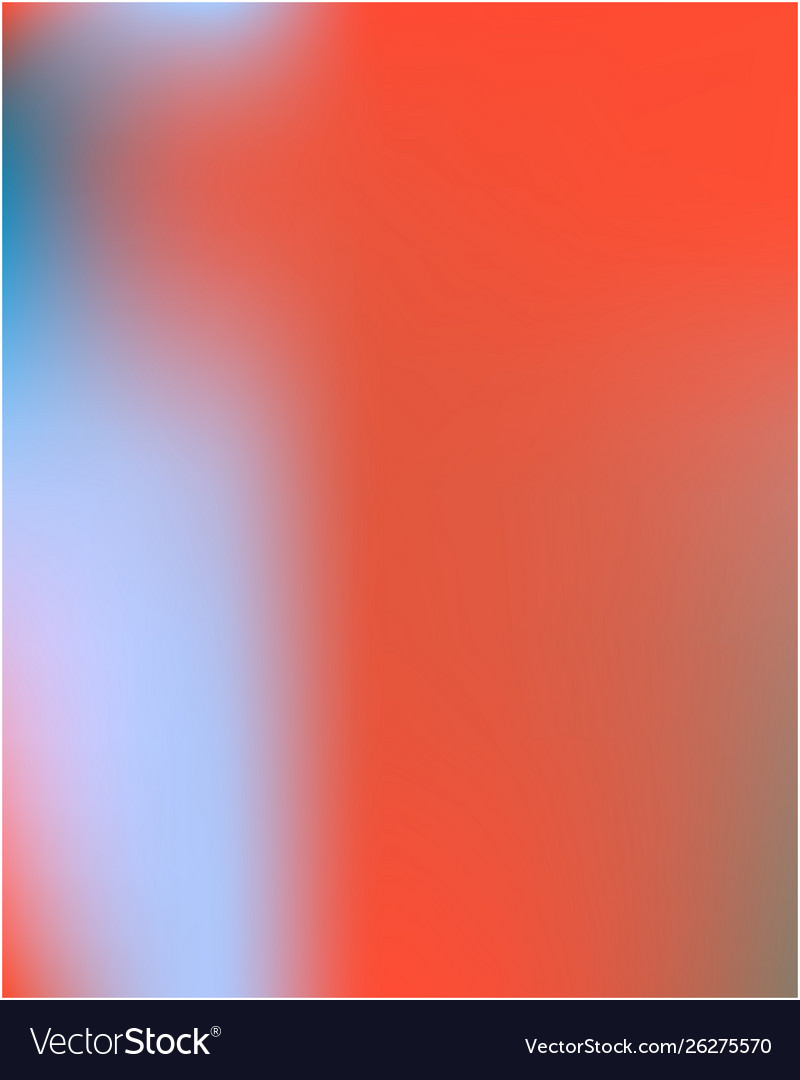 Gradient mesh painted in different colors