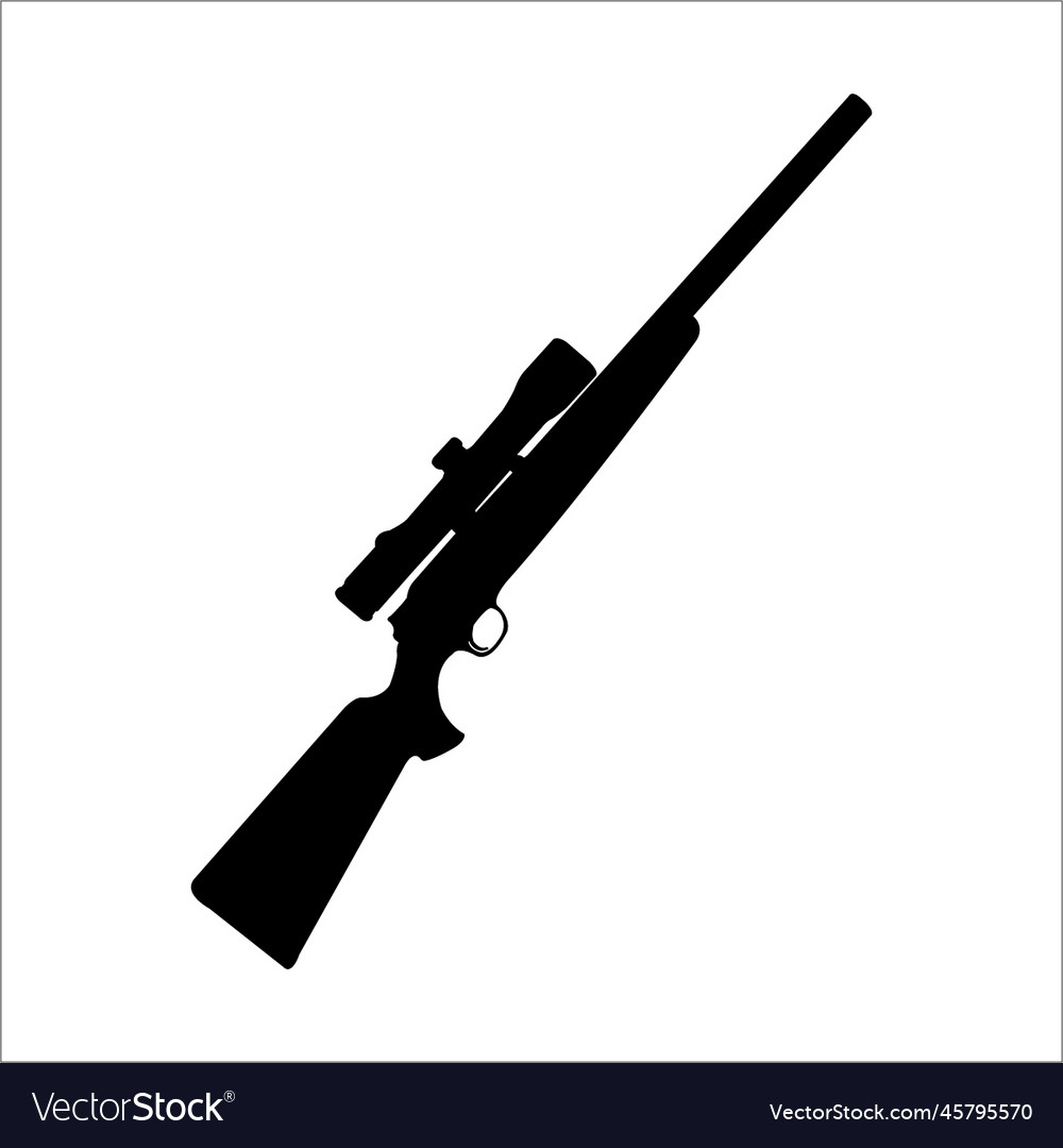 Jagdgewehr Silhouetten
