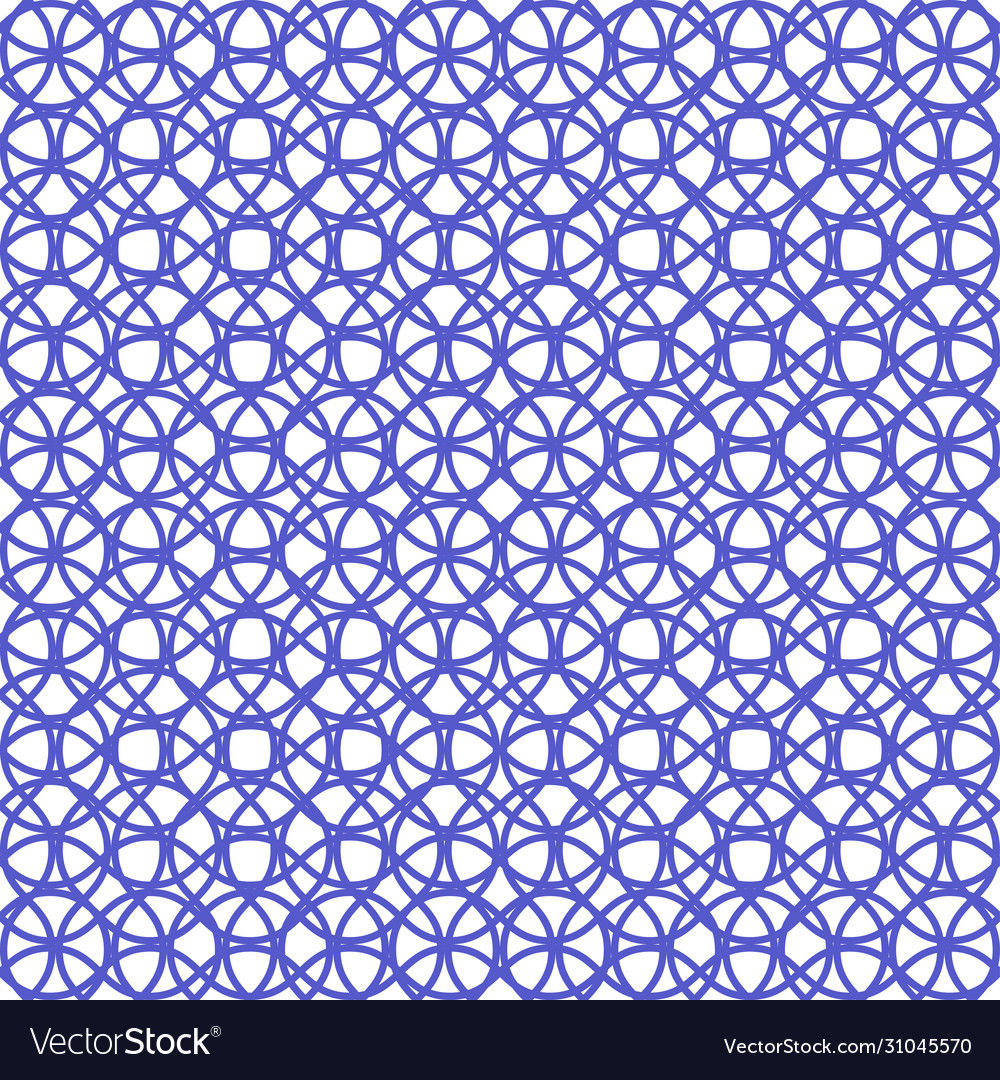 Seamless circles pattern in abstract style vector image Seamless circles pattern in abstract style