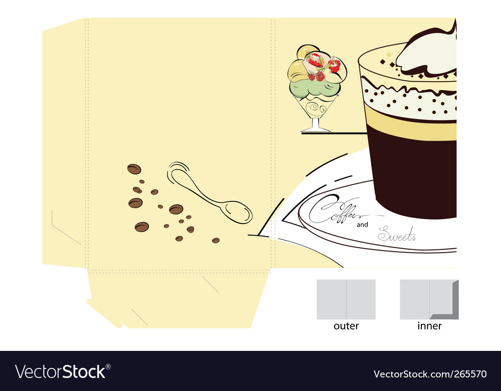 Template for folder design