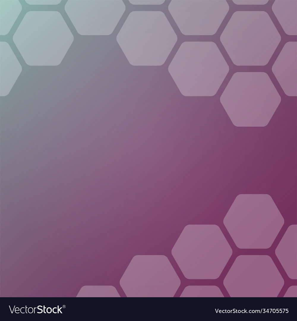 Abstract violet background with hexagons vector image Abstract violet background with hexagons