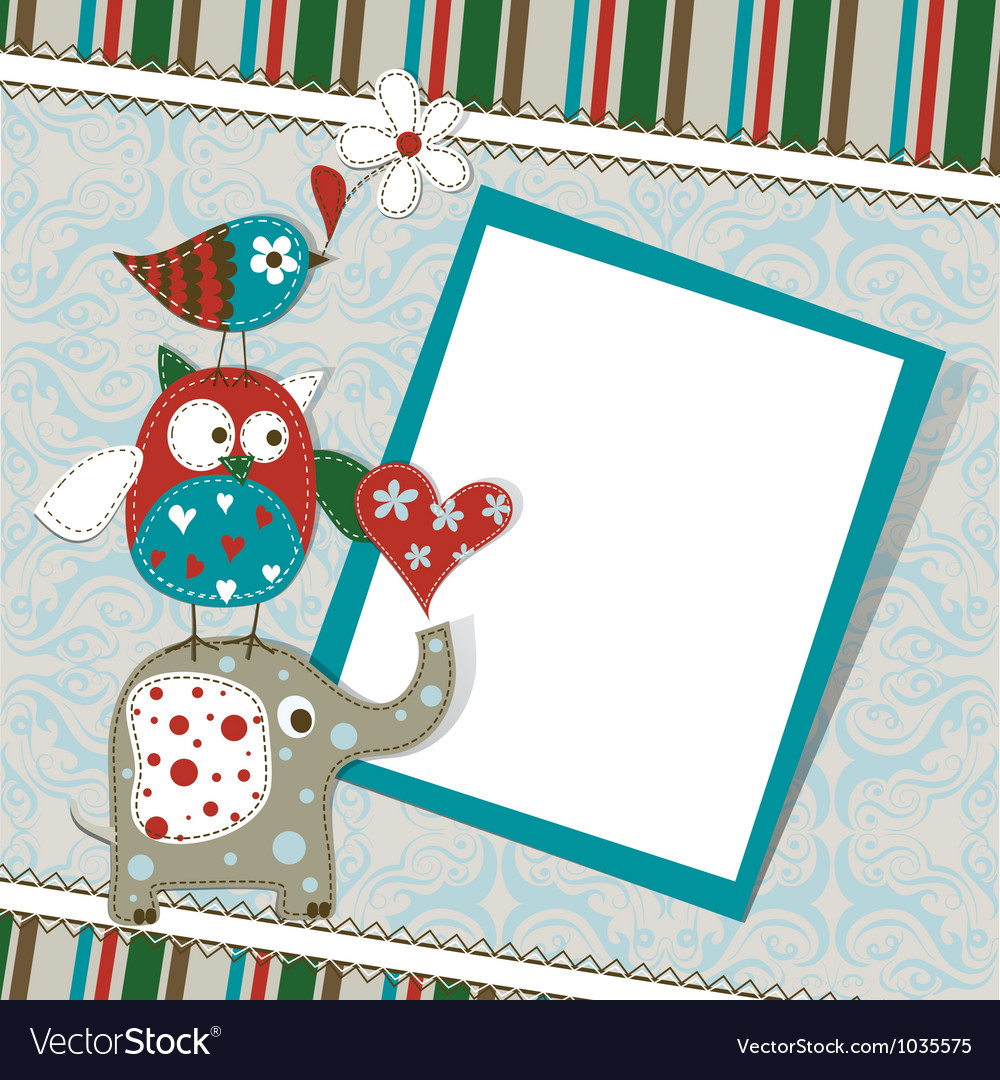 Template greeting card