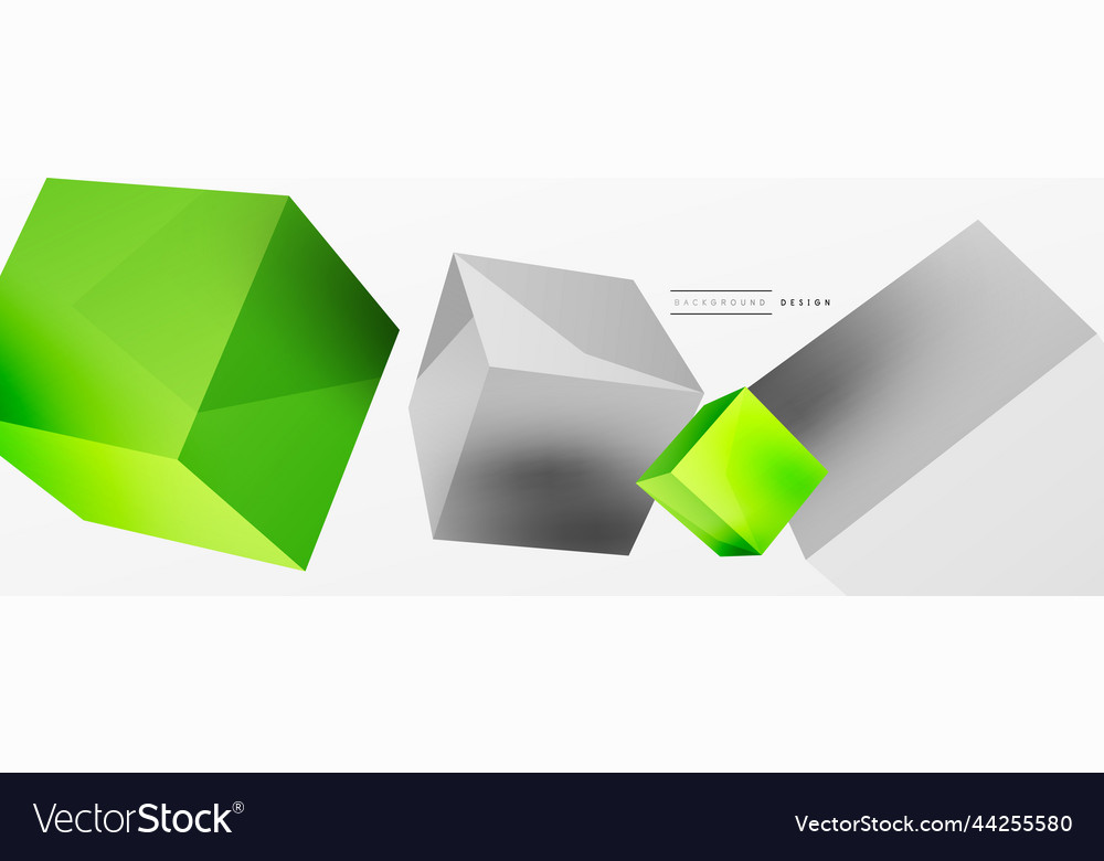 3d cubes abstract background composition vector image 3d cubes abstract background composition