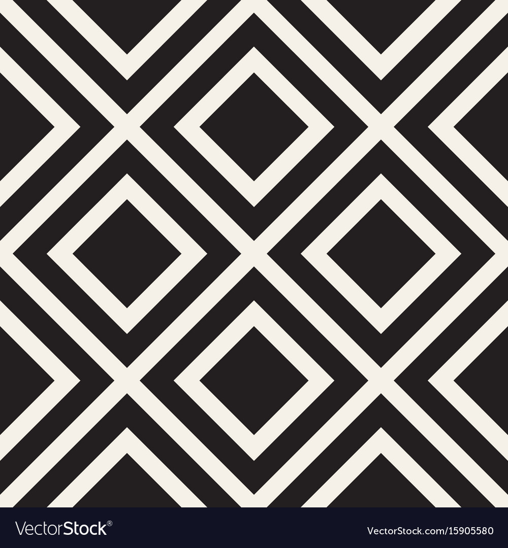Abstract geometric lines lattice pattern seamless