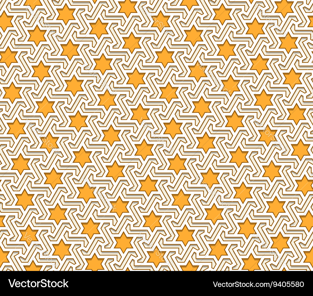 Arabic pattern seamless ornament Royalty Free Vector Image
