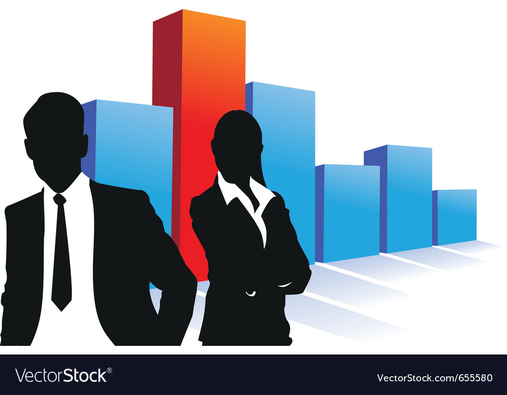 Business Chart Background