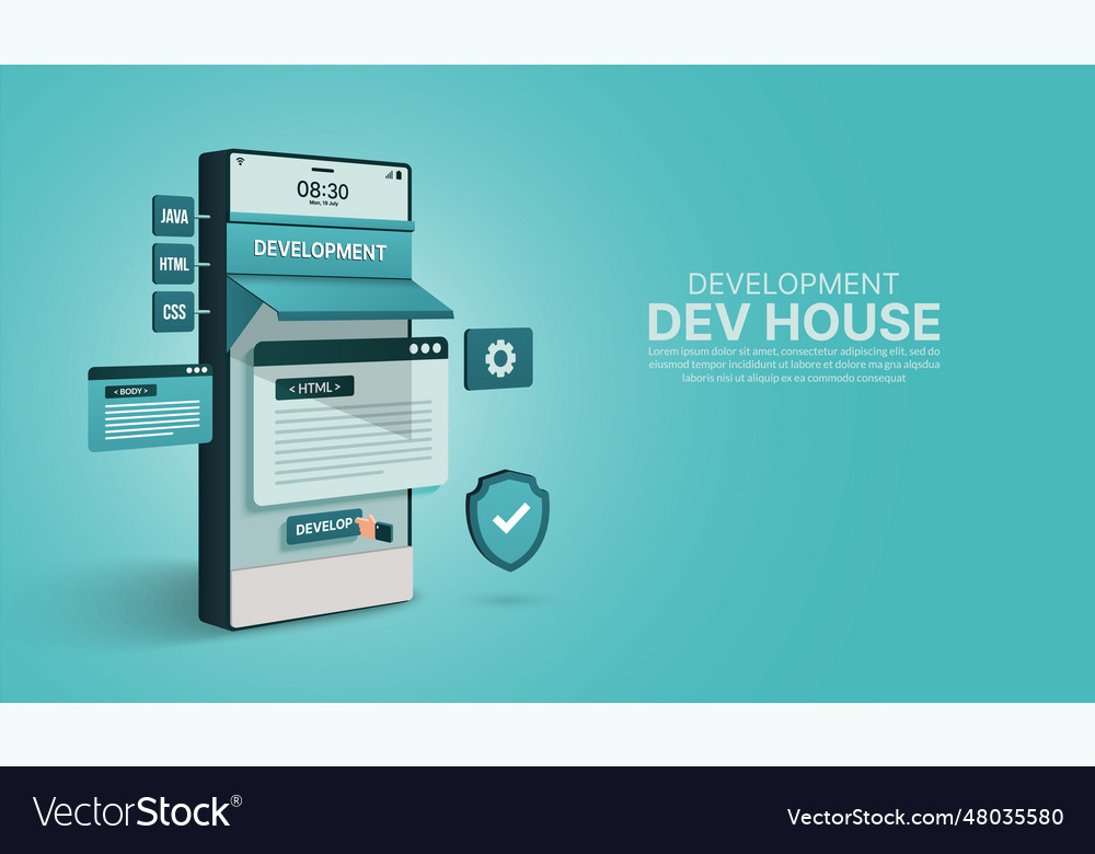 Mobile application website software development