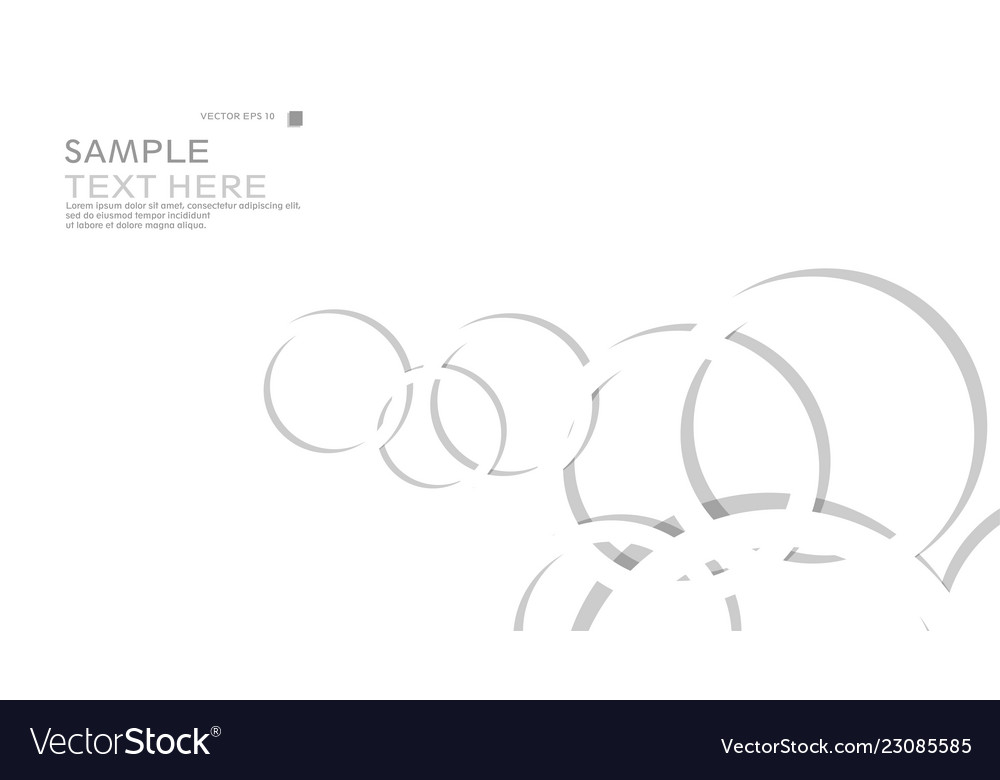 Abstract background with circles vector image Abstract background with circles