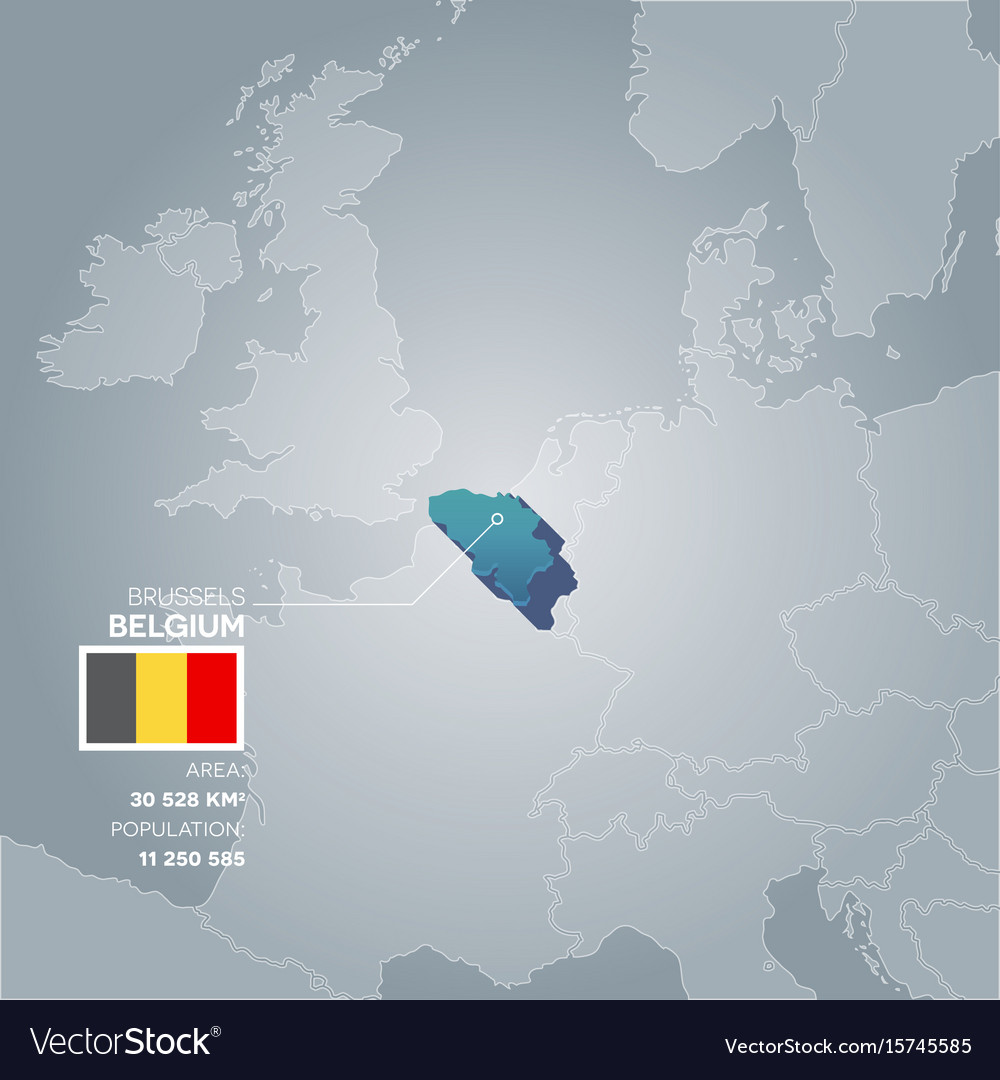 Belgien Informationskarte