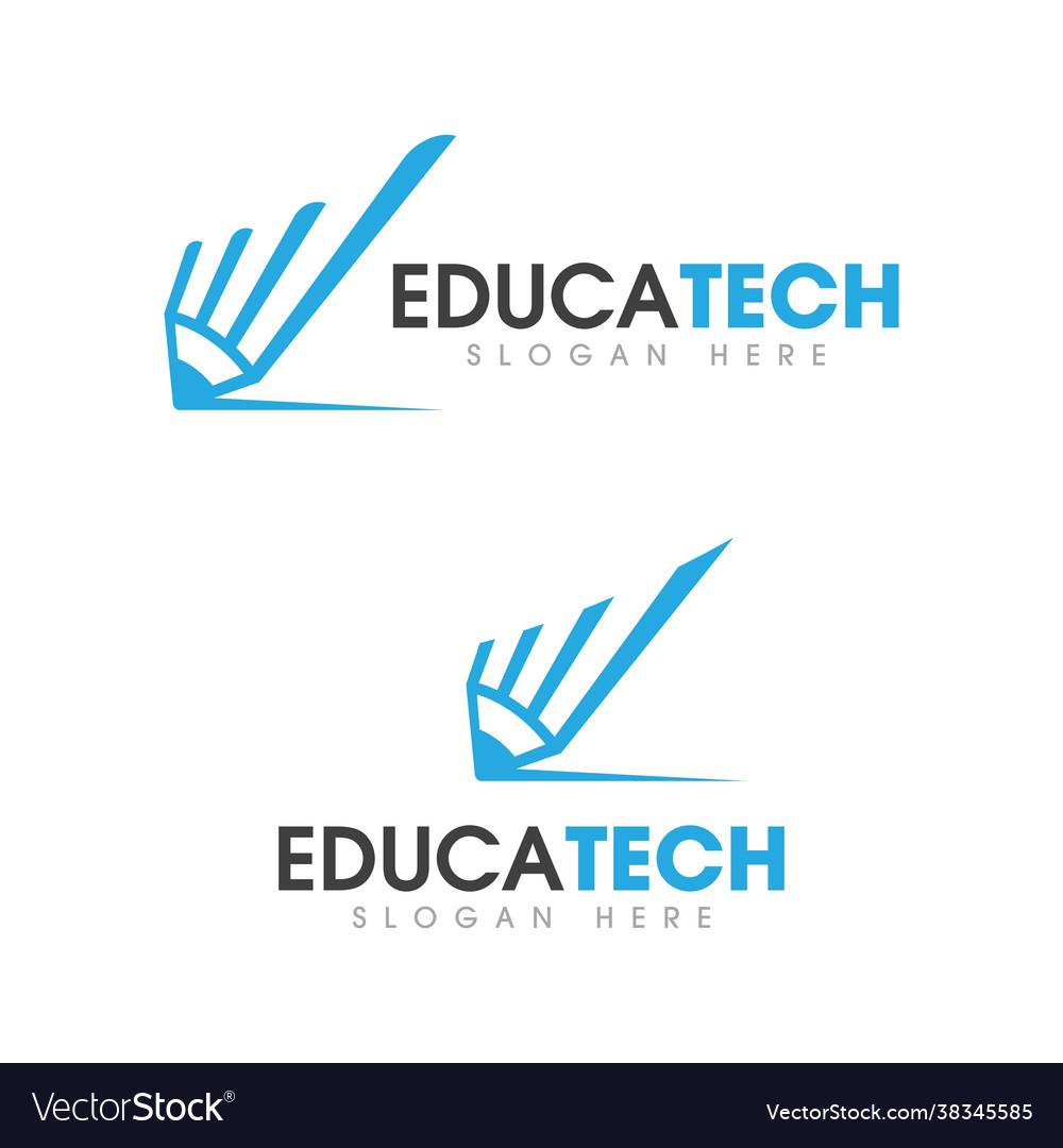 Pen education template icon