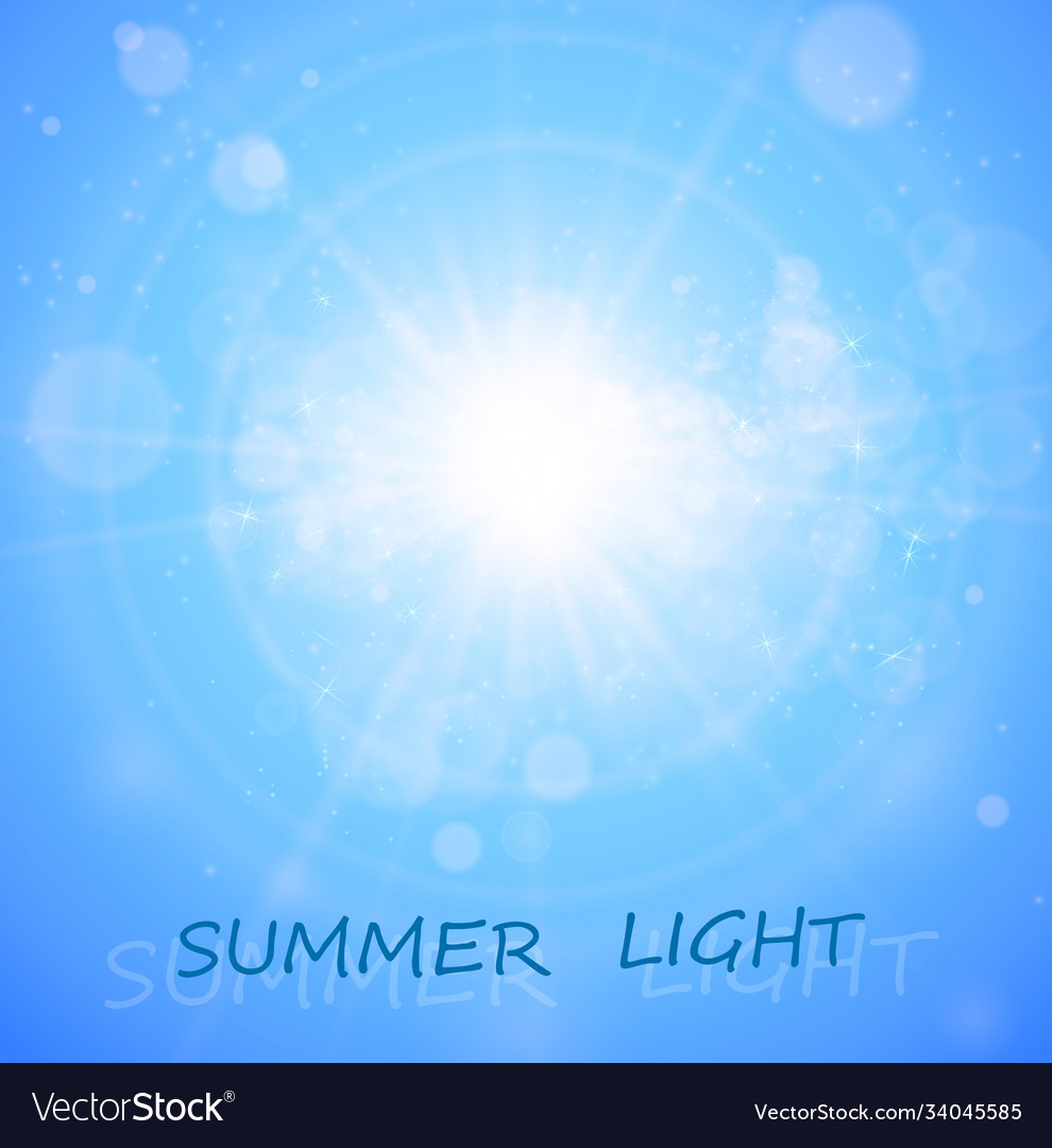 Summer Sunshine - Vibrant Sky