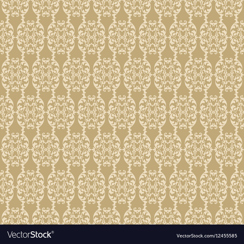 Vintage abstract geometric floral pattern Vector Image