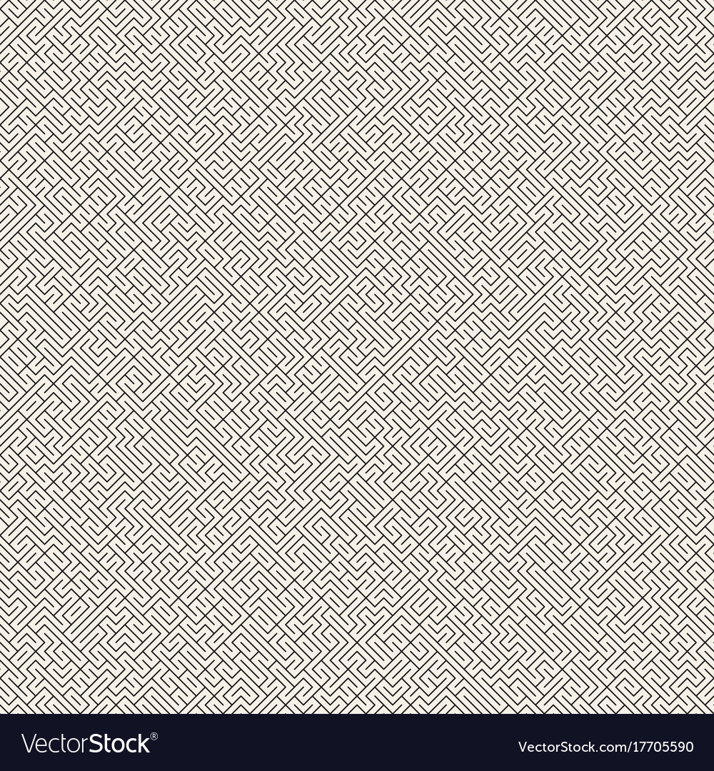 Chaotic Maze Pattern