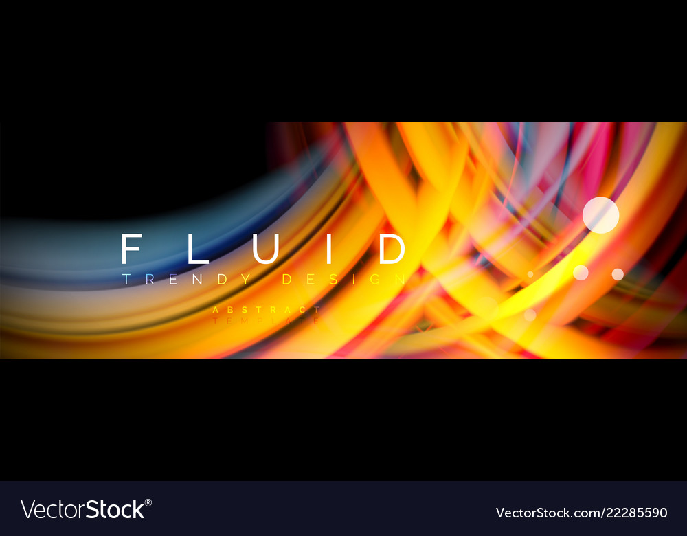 Glowing Color Motion Abstract