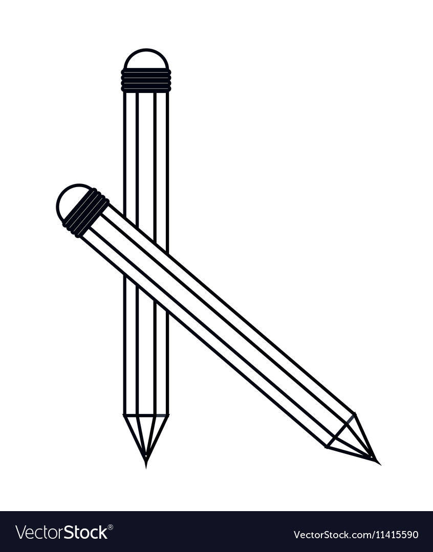 Isolated pencil tool design