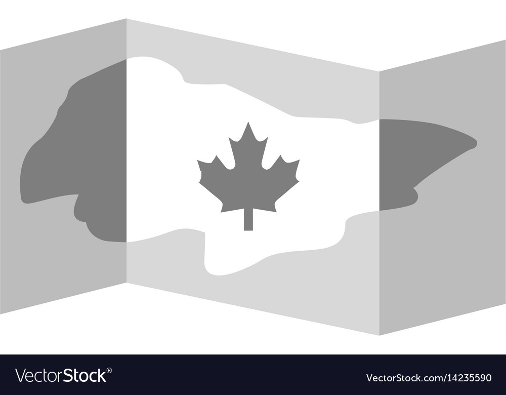 Map of canada Royalty Free Vector Image - VectorStock