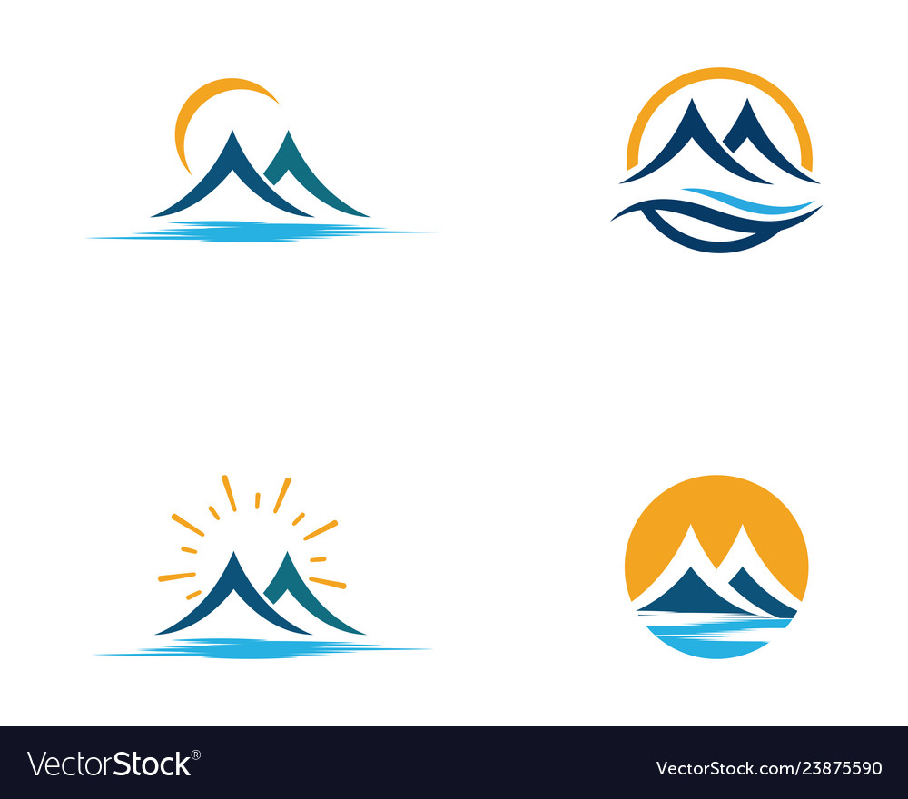 Mountain icon logo