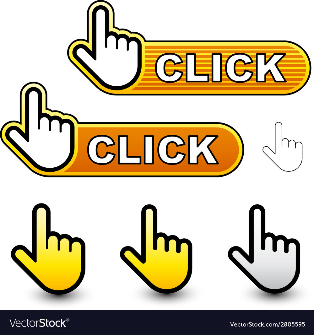 Click hand cursor labels