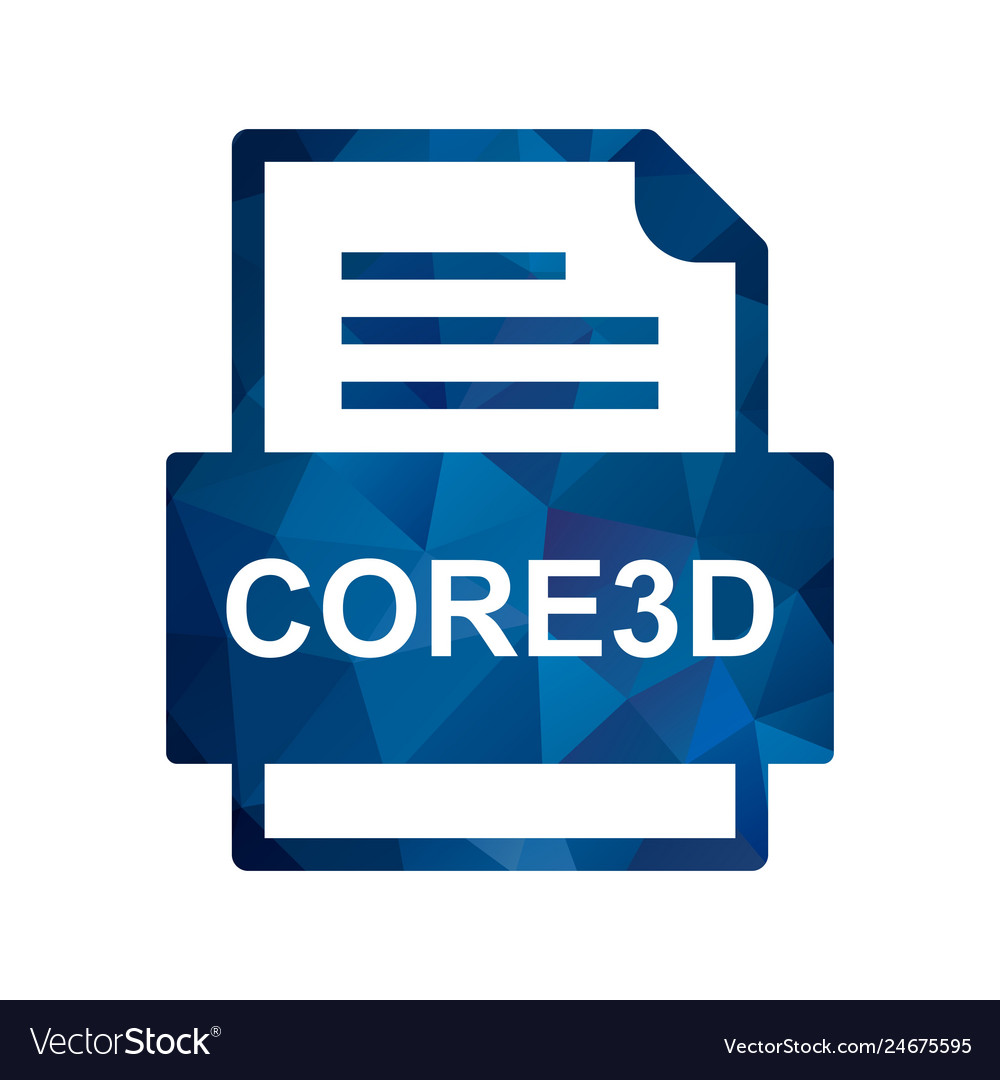 Core3d file document icon